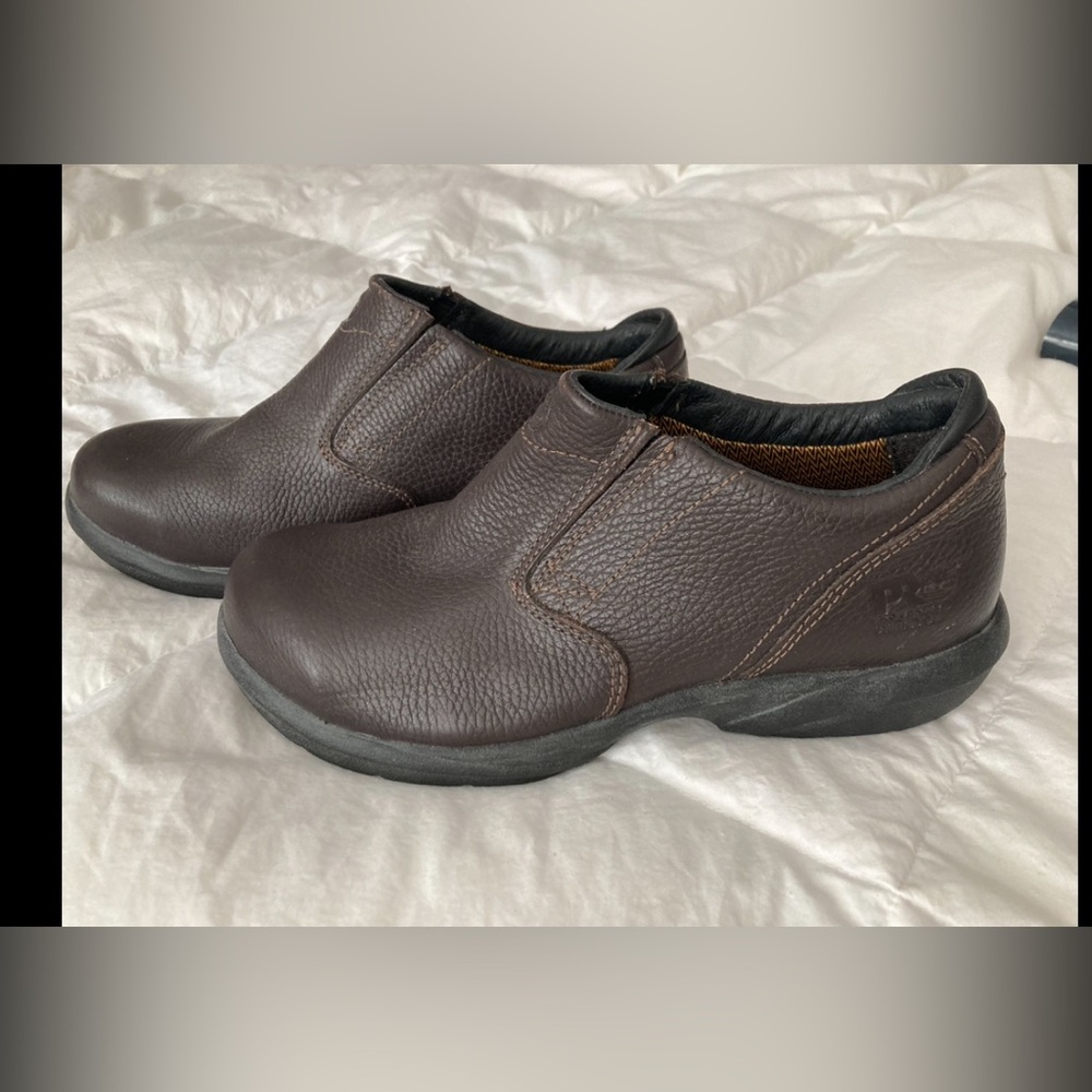 Timberlands Steels Toe Shoe 8.5w Like New